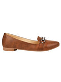 Shoetopia Comfortable Front Buckle Tan Belly For Women & Girls /Uk4,Tan,4,B0C3RN9NHJ