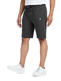 Xyxx Men Cotton Rich Shorts, Regular Fit, Solid, Pack Of 1, Xysht02Xl, Graphite Grey, Xl