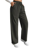 Leriya Fashion High Waist Trouser For Women | Summer Track Pants | Casual Trousers (Medium, Green)