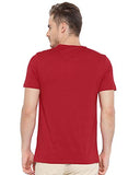 Adro Men'S Regular Fit T-Shirt (Rnr-M-Usa-Rd_Red_2Xl)