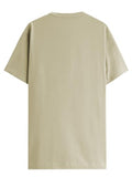 Adro Men'S Graphic Printed 100% Cotton T-Shirt - Regular Fit, Printed T-Shirts For Men (Rn24-Cmp-Be_Beige_M)