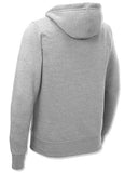 Adro Men'S Cotton Neck Hooded Sweatshirt (H24-Pln-Gr_Grey,GreyApparel,S