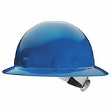 FibreMetal by Honeywell Blue E1 Thermoplastic Full Brim Hard Hat with SwingStrap 8 Point Suspension