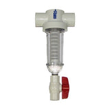 Rusco/Vu-Flow 1 100 Mesh PVC Spin Down Sediment T-Style Water Filter