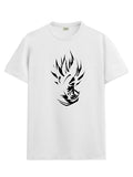 Adro Tshirt For Men | Printed T Shirt For Men | 100% Cotton T-Shirt |Printed T Shirt | T-Shirts | Rn24-Gok-Wh-L White