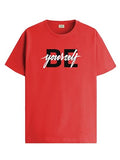 Adro Tshirt For Men | Printed T Shirt For Men | 100% Cotton T-Shirt |Printed T Shirt | T-Shirts | Rn24-Byo-Rd-2Xl Red