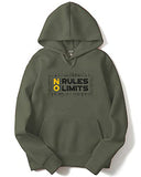 Adro Men'S Cotton Neck Hooded Sweatshirt (H21-M-Lim-Ol_Olive_L)