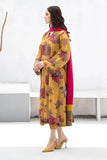 Anni Designer Women'S Rayon Viscose Printed Straight Kurta With Pant & Dupatta (Alim Yellow_Xxl_Yellow_Xx-Large),Yellow,2XL,Rayon,Casual,