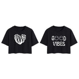Toplot Tops For Women || Western Tops For Woman Stylish || Crop T-Shirt Western Pack Of 2 (Combo-Top-5258-Blk-Blk-Xs),Black-Black,,B0F6NNKWP2