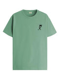 Adro Men'S Solid Regular Fit T-Shirt (Rn24-Stick-Kk-Pt_Pista,PistaApparel,M