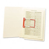 Smead Heavyweight Manila Reinforced End Tab Folders With UClip FOLDER,ET,UCLIP,LTR,MLA (Pack of2)
