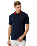 Adro Premium Cotton Polo For Men (Pn23-H-Pln-Nb_Navy_L)