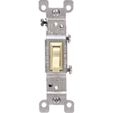 Switch Grnd Sp 15A Ivory (Pack Of 10)