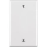 BLANK WALLPLATE 1G WHITE (Pack of 25)