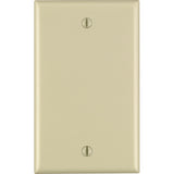 Blank Wallplate 1G Ivory (Pack Of 25)