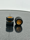 Rubber Wheels for Diecast Scale 1/64