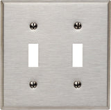 WALLPLAT STNDARD 2G STL (Pack of 1)