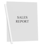 Vinyl Report Covers With Binding Bars, Clear, White Binding Bars, 11 X 8 1/2, 50/Bx, 32557