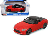 2023 Nissan Z Red with Black Top Special Edition Series 1/24 Diecast Model Car by Maisto