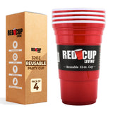 Reusable Party Cup – 32oz (Pack of 6)