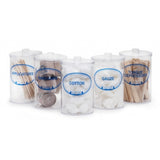 JARS SUNDRY 5 CLR PLSTC LBLD GRAFCO