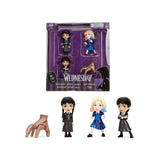 Set of 4 Diecast Figures Wednesday (2022Current) TV Series Metalfigs Series Diecast Models by Jada