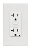 GFI ST RECPT&WLPL20A WHT (Pack of 1)