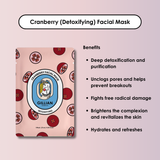Cranberry (Detoxifying) Sheet Mask