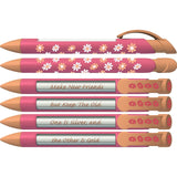Greeting Pen Friend Pen - Daisy And Heart Trio 6 Pen Set 36543