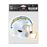 Los Angeles Chargers Decal 3.75x5 Helmet Fan