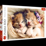 Trefl 500 Piece Jigsaw Puzzles, Sleeping Kittens, Animals