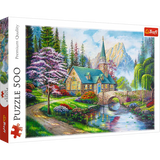 Trefl 500 Piece Jigsaw Puzzles, Woodland Seclusion