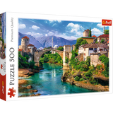 Trefl 500 Piece Jigsaw Puzzles, Old Bridge In Mostar, Bosnia And Herzegovina