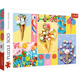 Trefl 500 Piece Jigsaw Puzzles, Favorite Sweets, Food