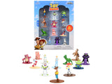 Set of 12 Diecast Figures Toy Story Movie Franchise Nano Metalfigs Series Diecast Models by Jada