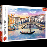 Trefl 500 Piece Jigsaw Puzzle Rialto Bridge, Venice, Italy, Multicolor