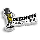 DeezNuts Sold Here - Hard Hat Decal