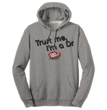 Dr Pepper Trust Me I'm a Dr Hooded Sweatshirt - Oxford Gray