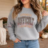 Sassy Animal Print Sarcasm Pullover – Leopard Pattern Funny Mom Statement Sweatshirt