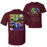 "Battle of the Busches" Racing T-Shirt – Retro NASCAR Style Fan Graphic Tee