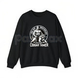 Certified Cougar Tamer Shirt – Funny Inappropriate Humor Hoodie & Sarcastic Gag Gift Sweatshirt