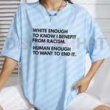 Human Enough Graphic T-Shirt