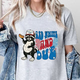 "Red, White, and Due" 4th of July Pregnancy Announcement T-Shirt – Funny American Mama Graphic Tee, Premium 100% Cotton Maternity Reveal Top, Soft Lived-In Heavyweight Patriotic Shirt, Made in USA