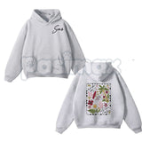 "The Sea" Embroidered Unisex Hoodie – Minimalist Coastal Aesthetic, Heavy Blend Comfort Sweater