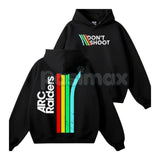 Don’t Shoot ARC Gaming 2-Side Hoodie – First Responder Roleplay Statement Pullover, Unique Gaming Apparel, Unisex