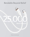 Anker <b>641</b> USB-C to Lightning Cable (Flow, 3 ft Silicone)
