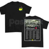 2026 Masters Tournament Augusta T-Shirt – 90th Masters Champions Graphic Tee, Premium 100% Cotton Golf Heritage Top, Soft Lived-In Heavyweight Augusta Commemorative Shirt, Made in USA