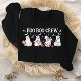 "Boo Boo Crew" Spooky Halloween Nurse Fleece Sweatshirt