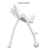 Oribel Cocoon High Chair. 3 Recline Option + Height Adjustable, Removable Tray (Refurbished)