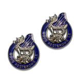 Army 3rd Infantry Division Unit Crest (pair)